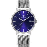 Relógio Feminino Prata Zenith Blue