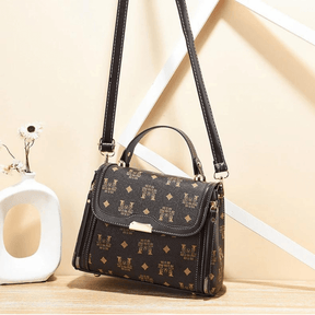 Bolsa de Couro Crossbody Lauren