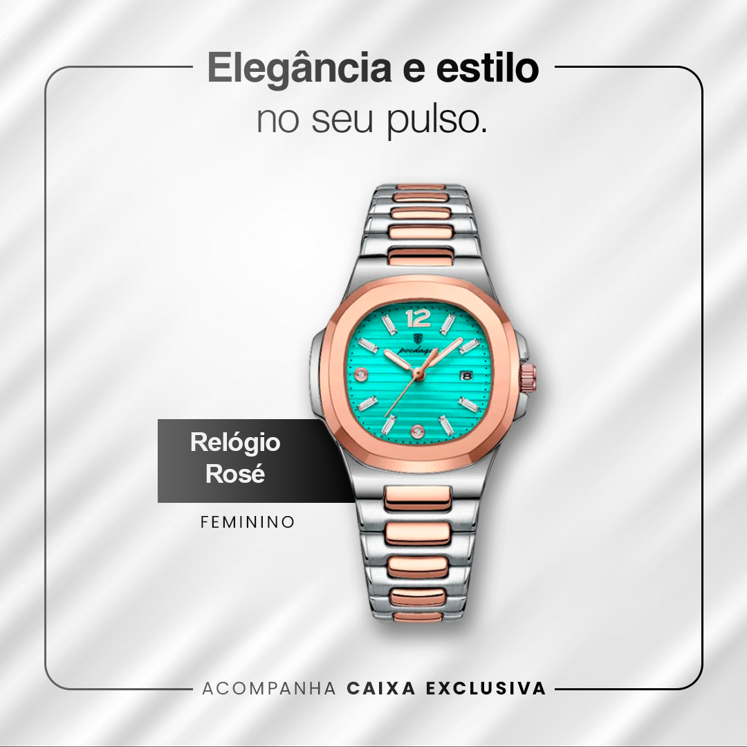 Relógio Feminino Rosé | 31mm